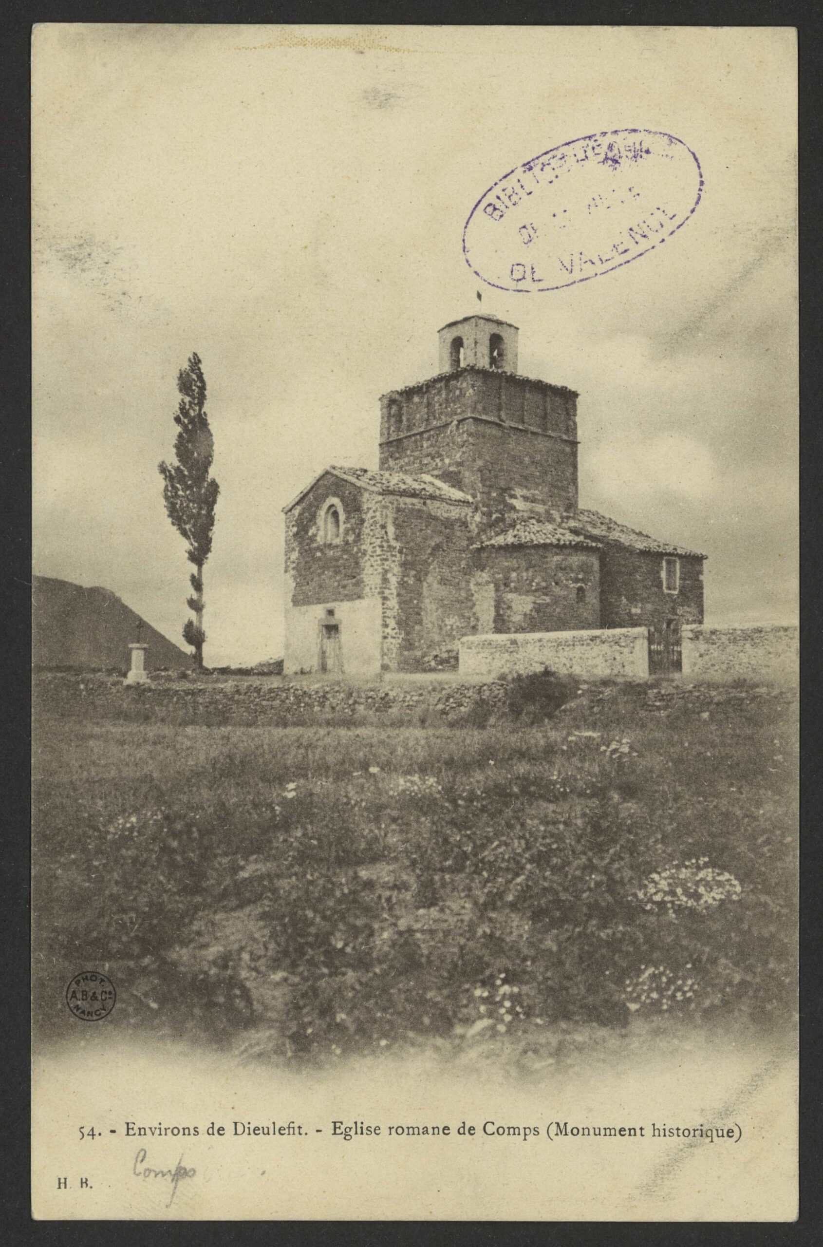 Eglise romane de Comps - Drôme
